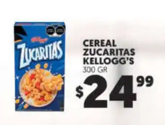 Merco Cereal Zucaritas Kellogg's 300 GR oferta