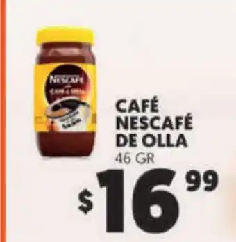 Cafe Nescafe de Olla 46 GR