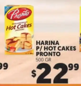 Merco Harina P/Hot Cakes Pronto 500 GR oferta