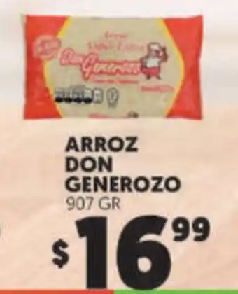 Merco Arroz Don Generozo 907 GR oferta