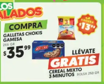 Merco Galletas Chokis Gamesa 266 GR oferta