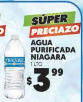 Merco Agua Purificada Niagara 1 LTO oferta