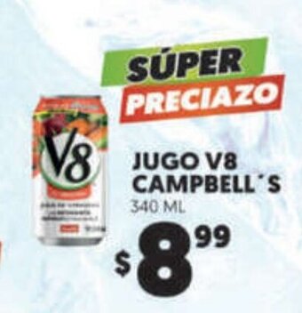 Merco Jugo V8 Campbell's 340 ML oferta