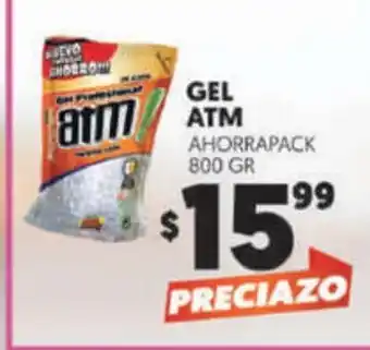 Gel ATM Ahorrapack 800 GR