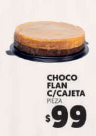 Choco Flan C/Cajeta Pieza