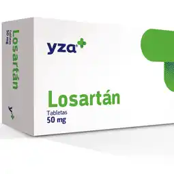 Farmacias YZA Yza losartan 50mg 60 tabs oferta