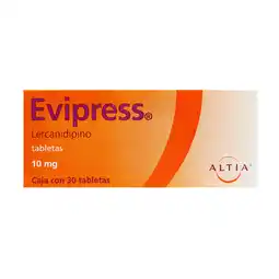 Farmacias YZA Evipress 10mg 30 tabs oferta