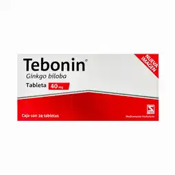 Farmacias YZA Tebonin 761 40mg 24 gra oferta