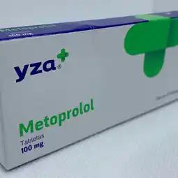 Farmacias YZA Yza metoprolol 100mg 20 tabs oferta