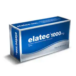 Farmacias YZA Elatec 1000mg 30 tabs oferta