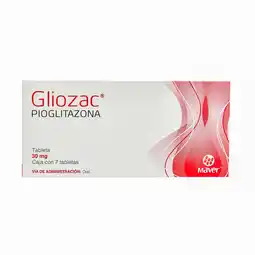 Farmacias YZA Gliozac 30mg 7 tabs oferta