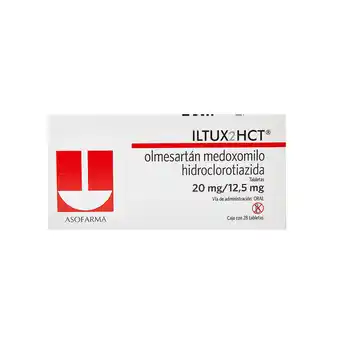 Farmacias YZA Iltux 2hct 20mg/12.5mg 28 tabs oferta