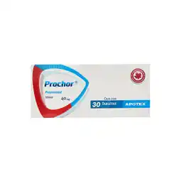 Farmacias YZA Apotex prochor 40mg 30 tabs oferta