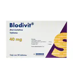 Farmacias YZA Blodivit 40mg 30 tabs oferta