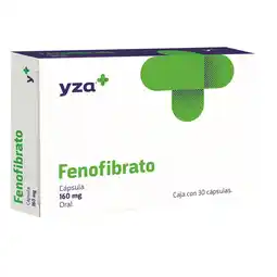 Farmacias YZA Yza fenofibrato 160mg 30 caps oferta