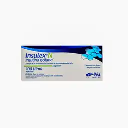 Farmacias YZA Insulex n 100ui/ml 1 amp x 10ml oferta