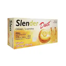 Farmacias YZA Slender duet 120mg/200mg 30 caps oferta