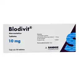Farmacias YZA Blodivit 10mg 30 tabs oferta