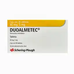 Farmacias YZA Duoalmetec 40mg/5mg 28 tabs oferta