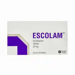 Farmacias YZA Escolam 20mg 30 tabs oferta