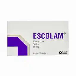 Farmacias YZA Escolam 20mg 30 tabs oferta
