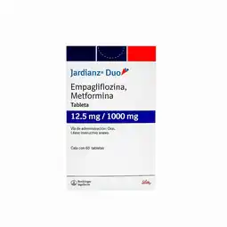 Farmacias YZA Jardianz duo 12.5mg/1000mg 60 tabs oferta