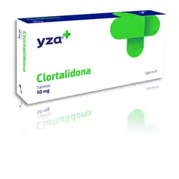 Farmacias YZA Yza clortalidona 50mg 20 tabs oferta