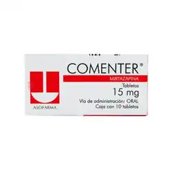 Farmacias YZA Comenter 15mg 10 caps oferta