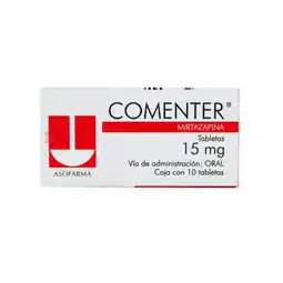 Farmacias YZA Comenter 15mg 10 caps oferta