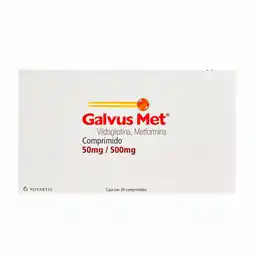 Farmacias YZA Galvus met 50mg/500mg 30 comp oferta