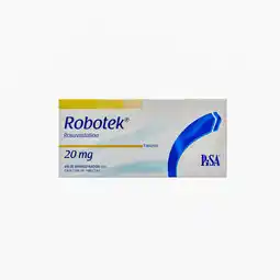 Farmacias YZA Robotek 20mg 30 tabs oferta