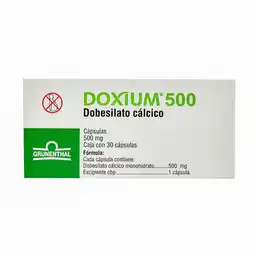 Farmacias YZA Doxium -500 500mg 30 caps oferta