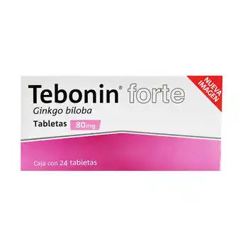 Farmacias YZA Tebonin forte 80mg 24 gra oferta