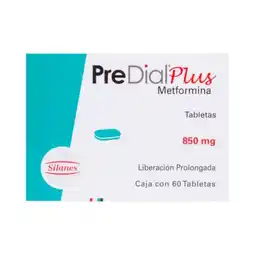 Farmacias YZA Predial plus 850mg 60 tabs oferta