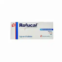 Farmacias YZA Rofucal 25mg 30 tabs oferta