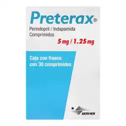 Farmacias YZA Preterax 5mg 30 comp oferta