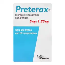 Farmacias YZA Preterax 5mg 30 comp oferta