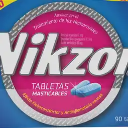 Farmacias YZA Nikzon 90 tabs oferta