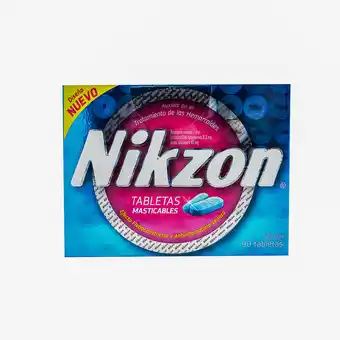 Farmacias YZA Nikzon 90 tabs oferta