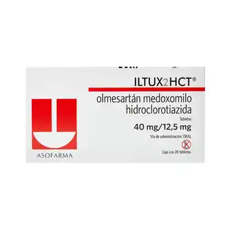 Farmacias YZA Iltux 2hct 40mg/12.5mg 28 comp oferta