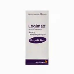 Farmacias YZA Logimax 5mg/47.5mg 14 tabs oferta