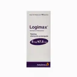 Farmacias YZA Logimax 5mg/47.5mg 14 tabs oferta