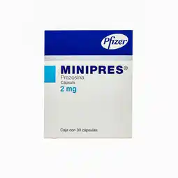 Farmacias YZA Minipres 2mg 30 caps oferta