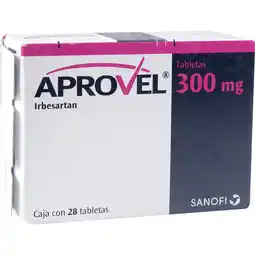 Farmacias YZA Aprovel 300mg 28 tabs oferta