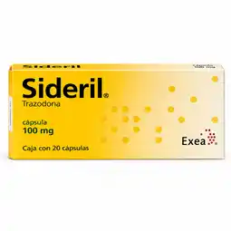 Farmacias YZA Sideril 100mg 20 caps oferta
