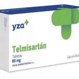 Farmacias YZA Yza telmisartan 80mg 28 tabs oferta
