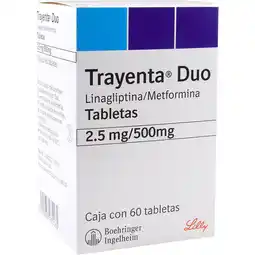 Farmacias YZA Trayenta duo 2.5mg/500mg 60 tabs oferta