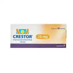 Farmacias YZA Crestor 10mg 30 tabs oferta
