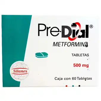 Farmacias YZA Predial 500mg 60 tabs oferta