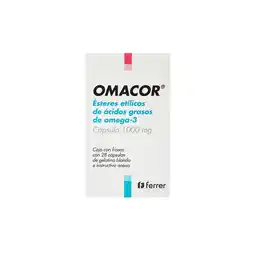 Farmacias YZA Omacor 1000mg 28 caps oferta